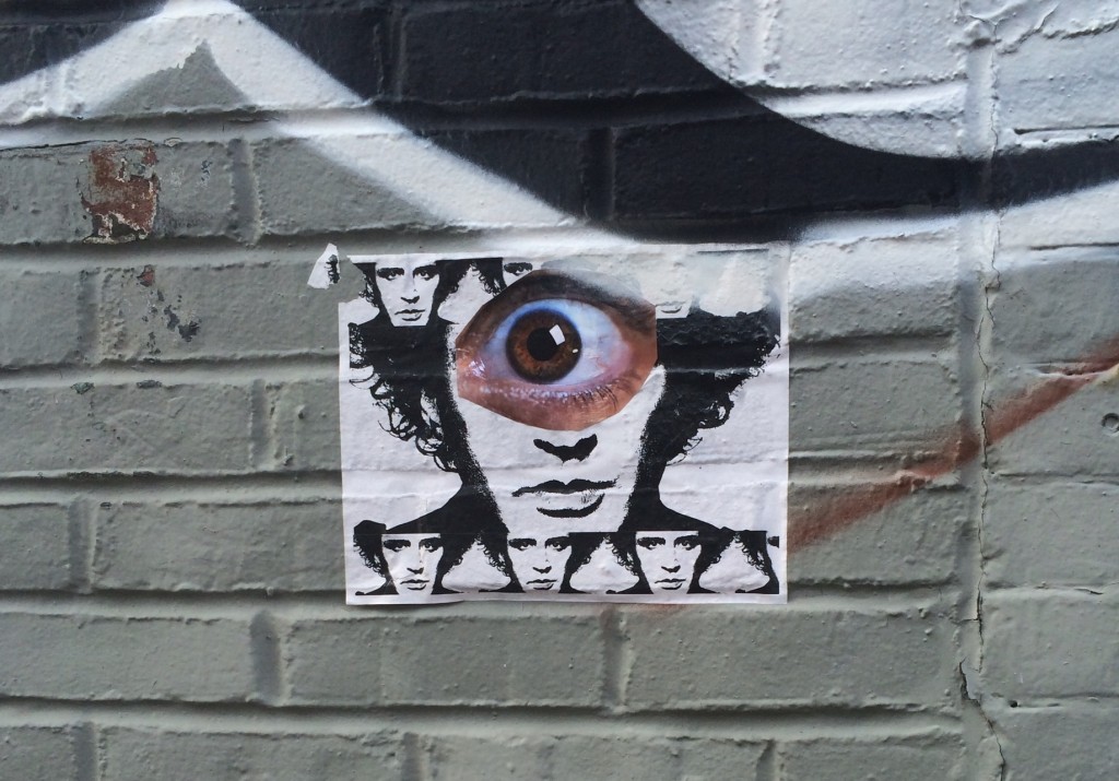 a little local brooklyn graffiti, third eye, looking within action for you.